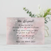 We zijn weggelopen 3 aankondiging (Staand voorkant)