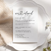 We zijn weggelopen en nu gaan we dat vieren Ontvan Kaart