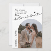 We zijn weggelopen en nu gaan we feestvieren 2 Fot Kaart (Voorkant)