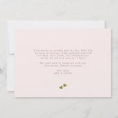 We zijn weggelopen | Fotohuwelijksaankondiging, fa Kaart (Achterkant)