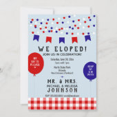 We zijn weggelopen! Picknickfeest BBQ Barbecue Bru Kaart (Voorkant)