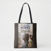 We Zijn Werk in Uitvoering Tote Bag (Voorkant)