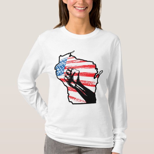 We zijn Wisconsin T-shirt (Voorkant)