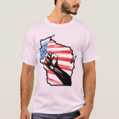 We zijn Wisconsin T-shirt (Voorkant)