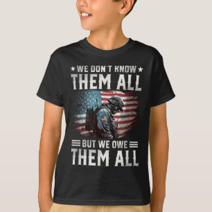 We zijn ze allemaal kwijt met de Amerikaanse vlag  T-shirt