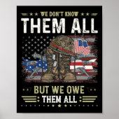 We zijn ze allemaal paranotic veterans Day Memoria Poster (Voorkant)