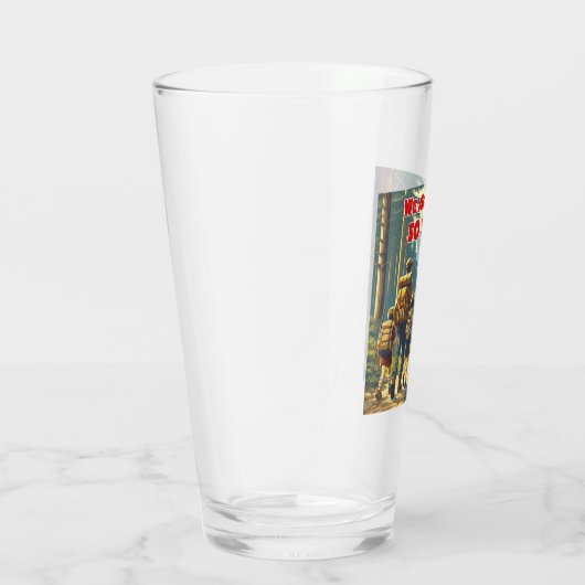 We zijn zo genaaid Beer wandelen Glas (Rechts)