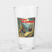 We zijn zo genaaid Beer wandelen Glas (Voorkant)