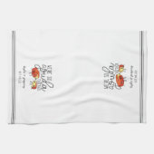 We zijn zo Gouda Together Cute Funny Cheese Pun Theedoek (Horizontaal)