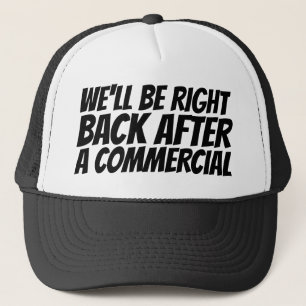 We zijn zo terug trucker pet