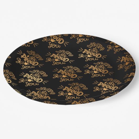 We zijn zo trots op je papieren bordje (Gekanteld)