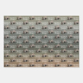 We zijn zo trots op jullie pianist wandelplank inpakpapier vel (Voorkant)