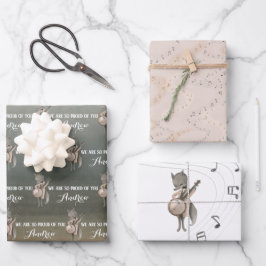 We zijn zo trots van jullie die blazen inpakpapier vel