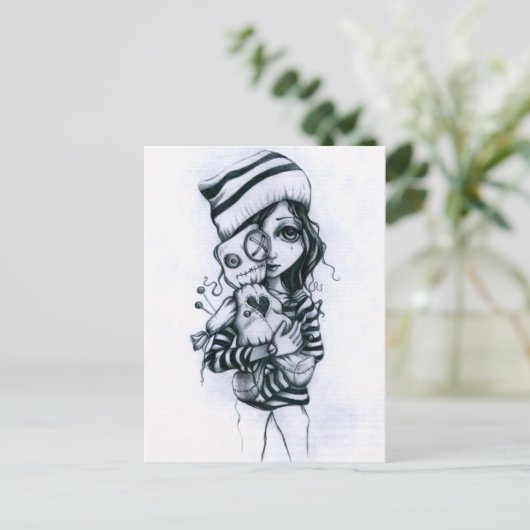 "We zijn zo verschillend" briefkaart (Staand voorkant)