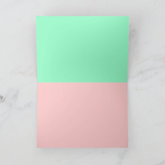 We zijn zwanger aankondiging (Binnen)