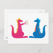 We zijn zwanger aankondigingskaart (Voorkant / Achterkant)