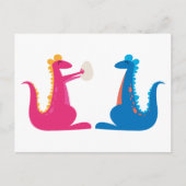 We zijn zwanger aankondigingskaart (Voorkant)