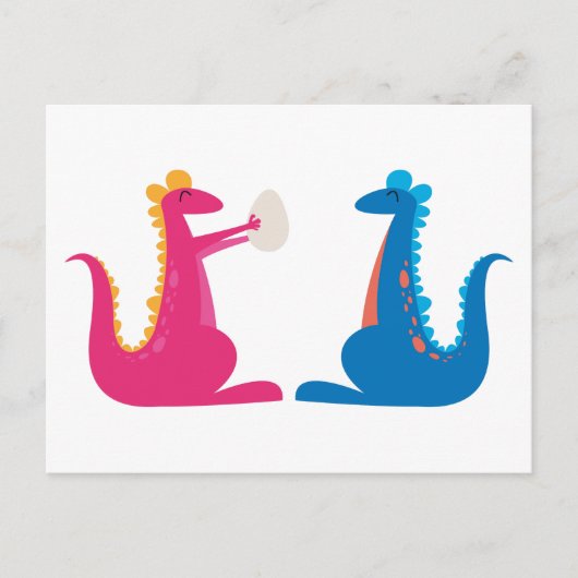 We zijn zwanger aankondigingskaart (Voorkant)