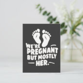 We zijn zwanger maar meestal haar grappige zwanger (Staand voorkant)