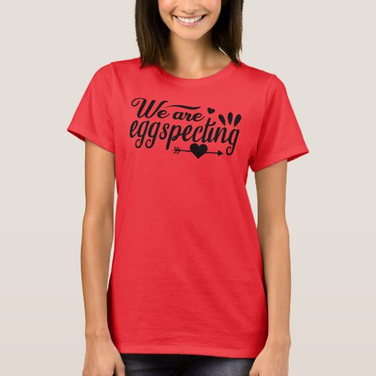 We Zijn Zwanger T-shirt (Voorkant)