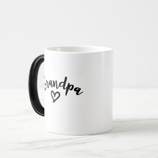 "We zijn zwanger!" Warmtegevoelige Mok (Voorkant links)