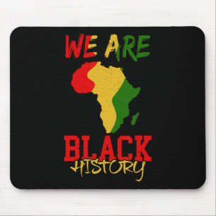 We Zijn Zwarte Geschiedenis Maand Afrika Kaart Afr Muismat