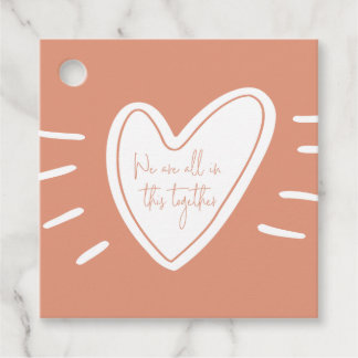 We zitten allemaal in deze gezamenlijke actie van bedankjes labels