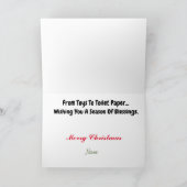 We zitten allemaal in deze samen COVID-19 kerstkaa Kaart (Binnen)