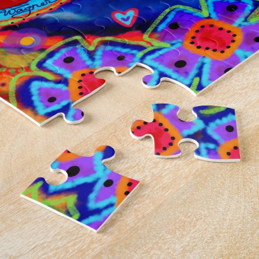 "We zitten allemaal in dit alles samen"-inspiratie Legpuzzel (Zijkant)