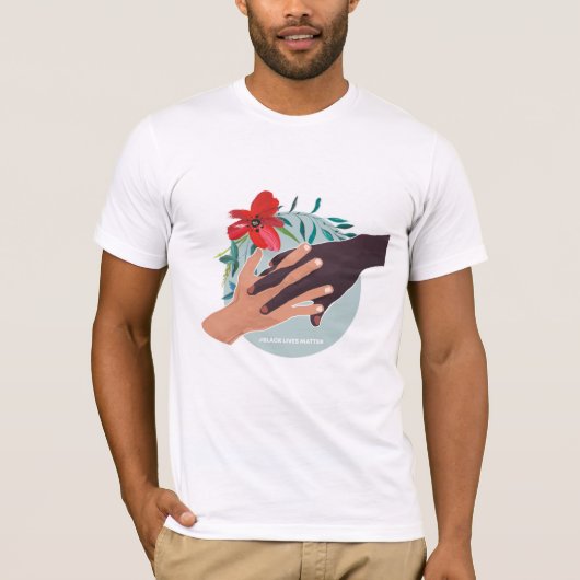 We zitten allemaal in dit samenvattende solidarite t-shirt (Voorkant)