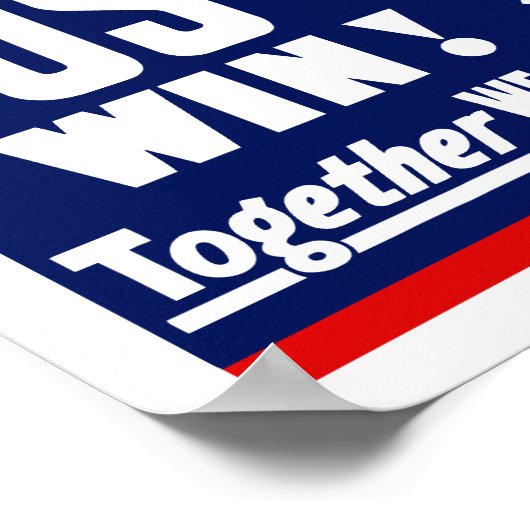 We zitten er allemaal in — WWII Poster (Hoek)