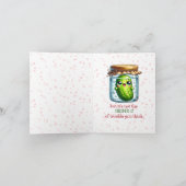 We zitten in een soort BRINE-ige situatie Valentij Feestdagen Kaart (Binnen)