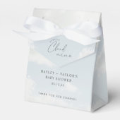 We zitten op Cloud 9 Baby shower Bedankdoosjes (Voorkant Zijde)