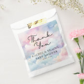 We zitten op Cloud 9 Baby shower Bedankzakje (Gezegeld)