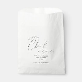 We zitten op Cloud 9 Baby shower Bedankzakje