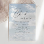 We zitten op Cloud 9 Baby shower Kaart<br><div class="desc">We're On Cloud 9 Baby shower Invitation Voeg aangepaste tekst toe aan de achterkant om eventuele aanvullende informatie te verstrekken die nodig is voor uw gasten.</div>