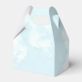 We zitten op Cloud Nine Baby shower Bedankdoosjes (Achterkant)