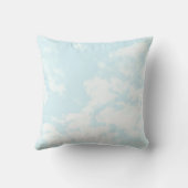 We zitten op Cloud Nine Baby shower Kussen (Achterkant)