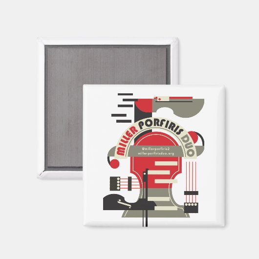 We zitten vast aan jou! (je koelkast toch) magneet (Voorkant / Achterkant)