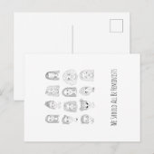 We zouden allemaal feministen moeten zijn die het  briefkaart (Voorkant / Achterkant)