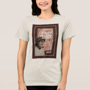 We zullen allemaal verhalen worden Typography T-sh Tri-Blend Shirt