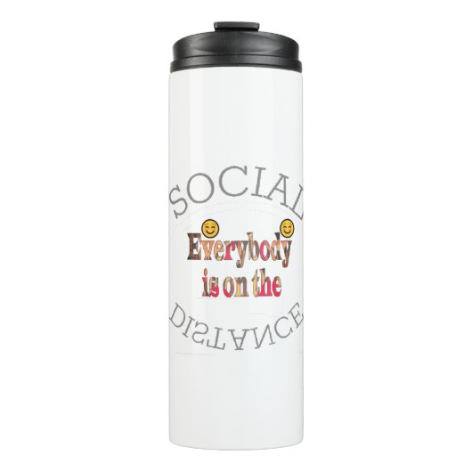 We zullen COVID-19 overleven – een boodschap van k Thermosbeker (Voorkant)