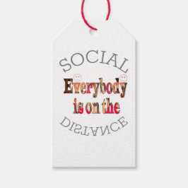 We zullen COVID-19 overleven: een boodschap van ve Cadeaulabel