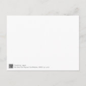 We zullen de fout niet herhalen ansichtkaart briefkaart (Achterkant)