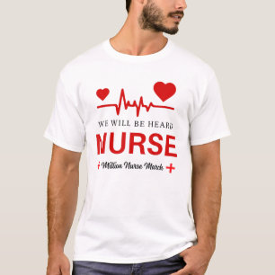 We zullen de hartslag van Zurse Miljoenen Zenuwen  T-shirt