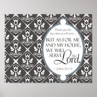 We zullen de Heer dienen Poster