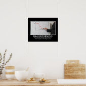 We zullen het brein doen tot je het met mij eens b poster (Keuken)