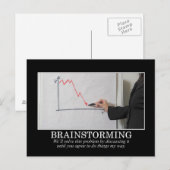 We zullen het hervormen tot je het met mij eens be briefkaart (Voorkant / Achterkant)