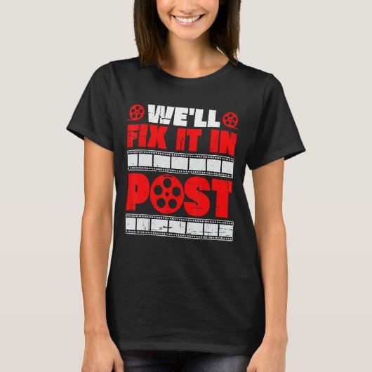 We zullen het in de post oplossen — t-shirt (Voorkant)