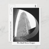 We zullen het nooit vergeten. briefkaart (Voorkant / Achterkant)